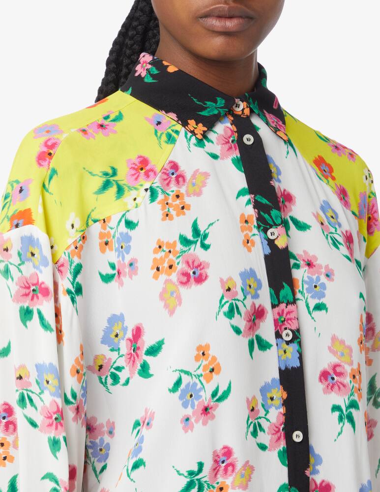 rinascente MSGM Camicia con stampa floreare