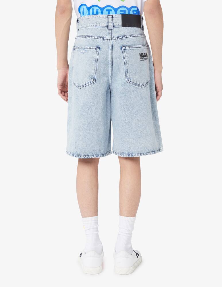 rinascente MSGM Bermuda in denim