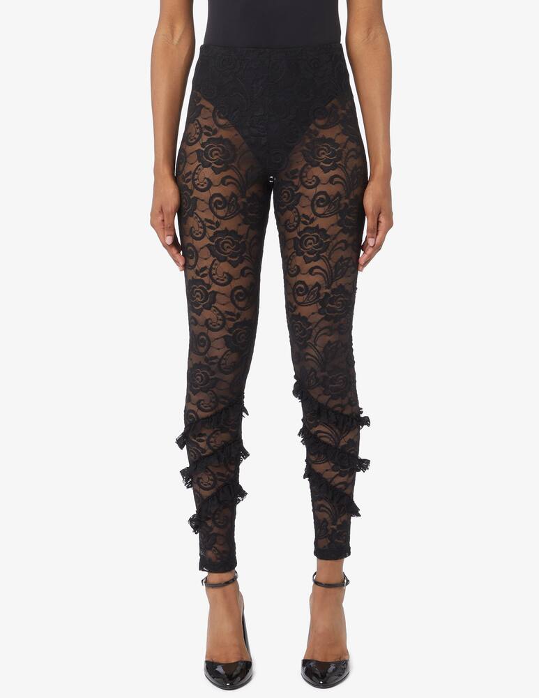 MSGM Leggings Elas pizzo rouches - immagine 1 MSGM Leggings Elas pizzo rouches - immagine 1