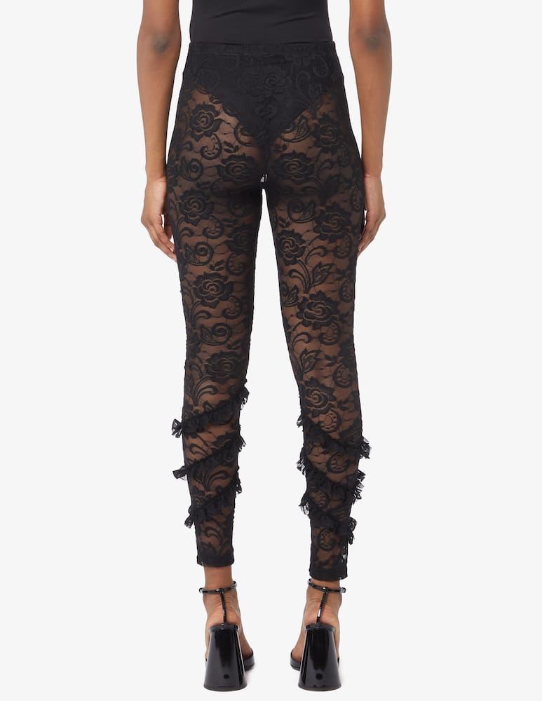MSGM Leggings Elas pizzo rouches - immagine 3 MSGM Leggings Elas pizzo rouches - immagine 3