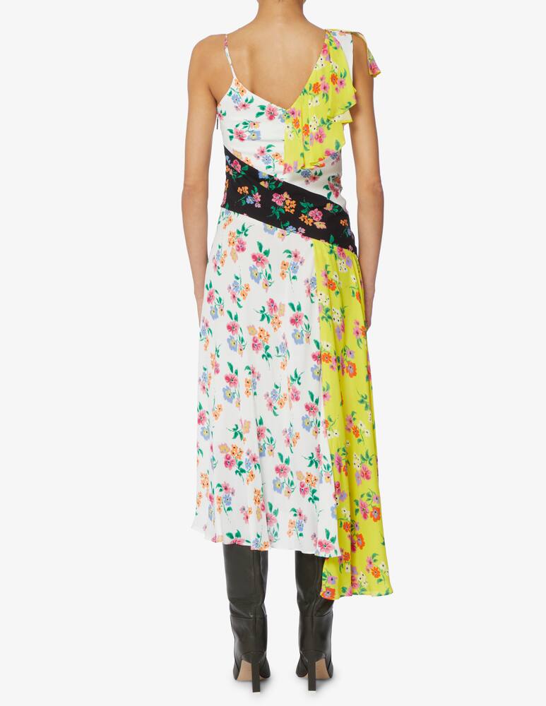 rinascente MSGM Vestito midi con stampa floreale