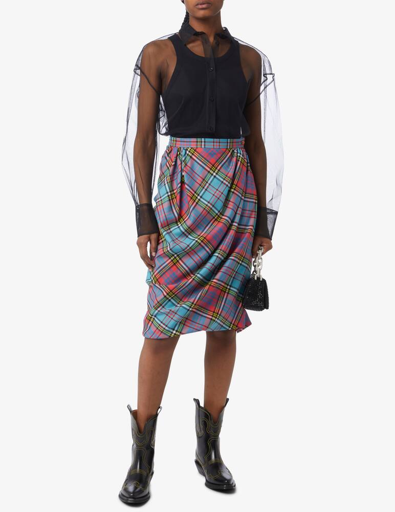 MSGM Long sleeved top in tulle - picture 2 MSGM Long sleeved top in tulle - picture 2