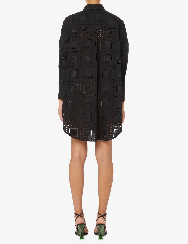 rinascente MSGM Chemisier dress in sangallo fabric