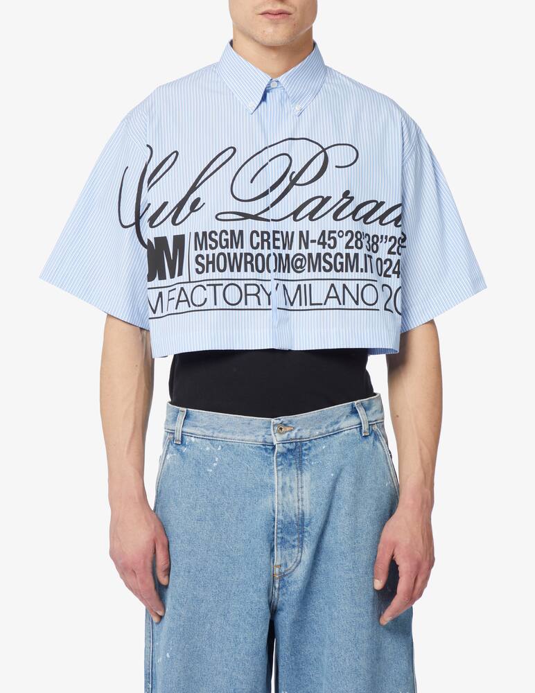 rinascente MSGM Cotton shirt 