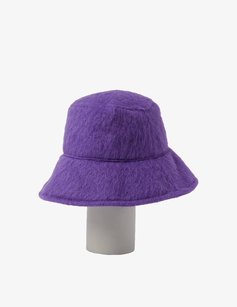 rinascente MSGM Short fur bucket hat