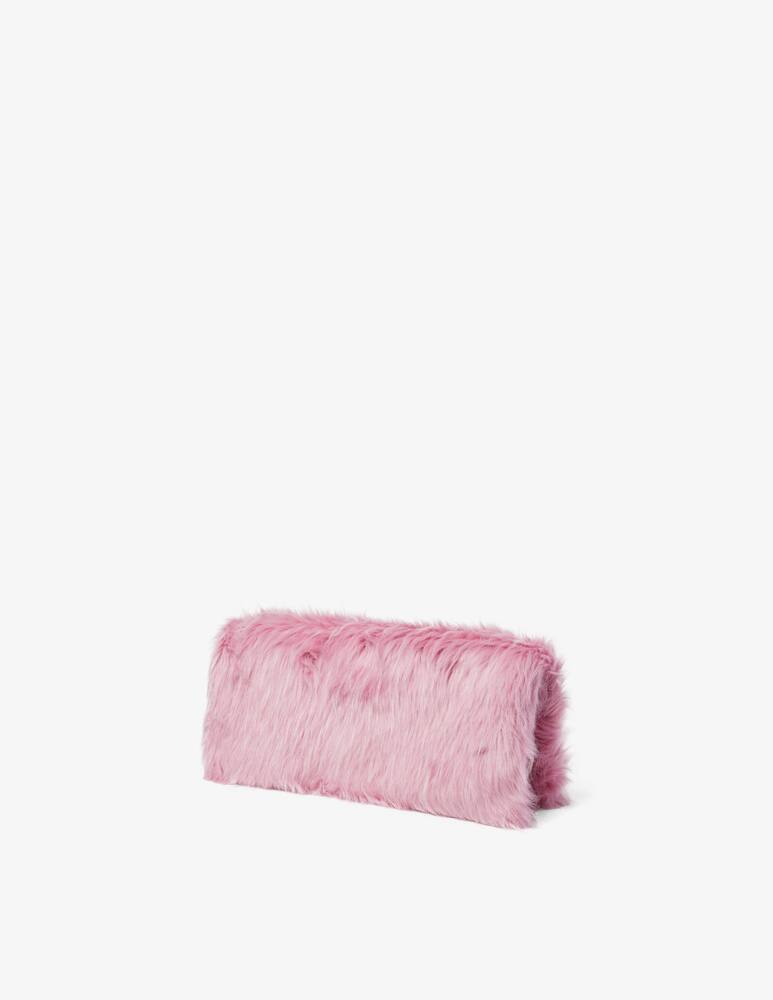 rinascente MSGM Max fur pouch bag