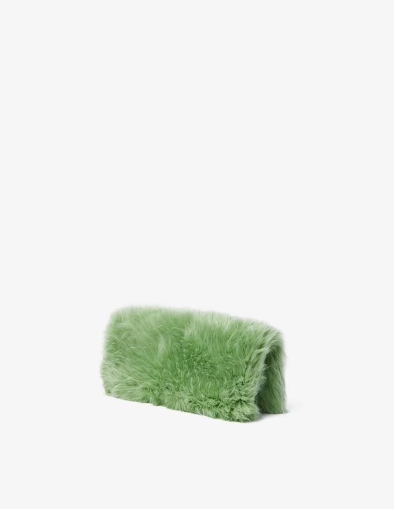 rinascente MSGM Max fur pouch bag