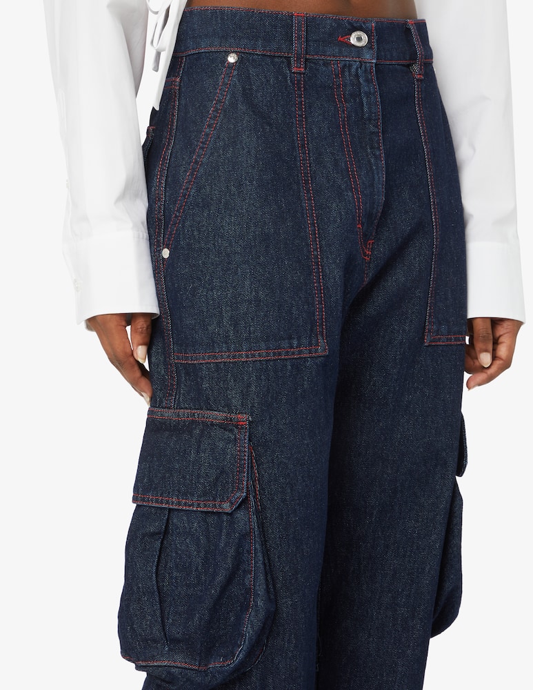 rinascente MSGM Denim cargo
