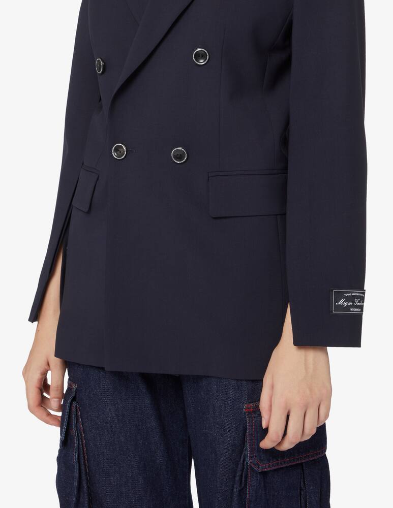 rinascente MSGM Wool blazer