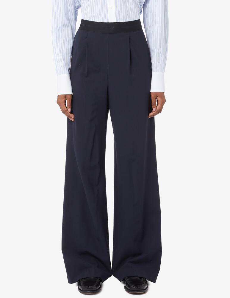 rinascente MSGM Wide-leg wool trousers
