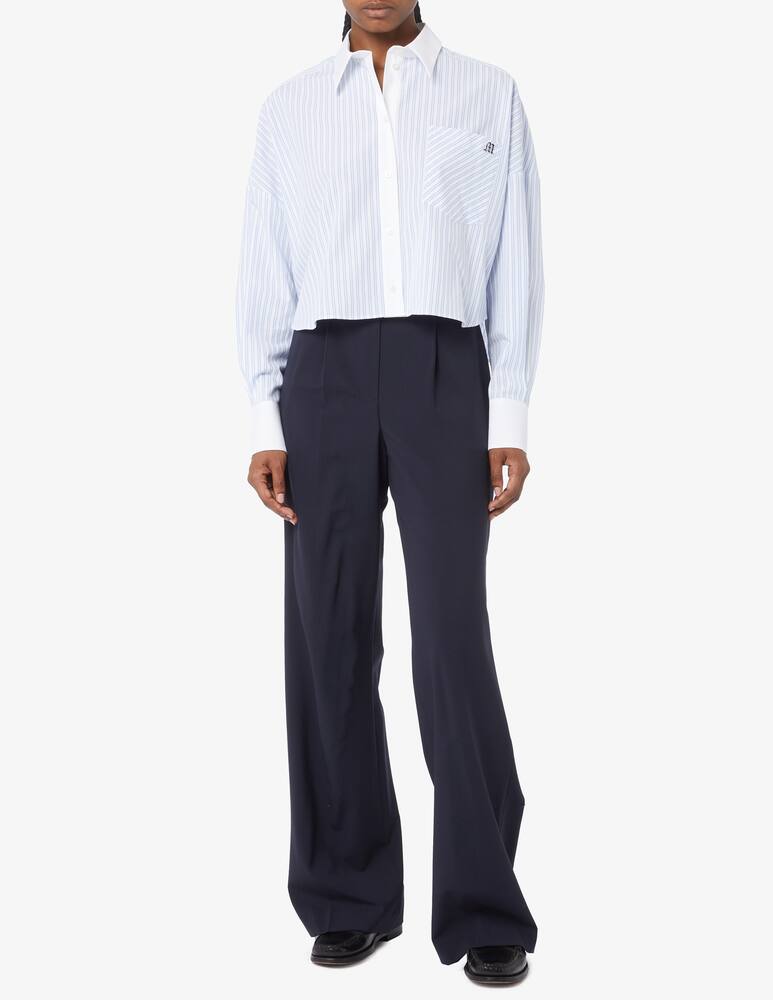 rinascente MSGM Wide-leg wool trousers