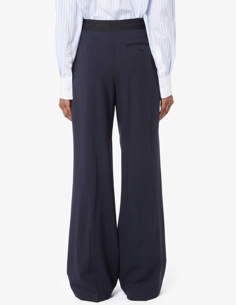 rinascente MSGM Wide-leg wool trousers