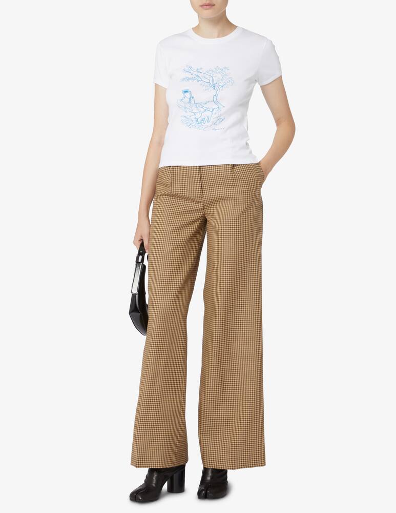 rinascente MSGM Pantaloni a vita alta in lana