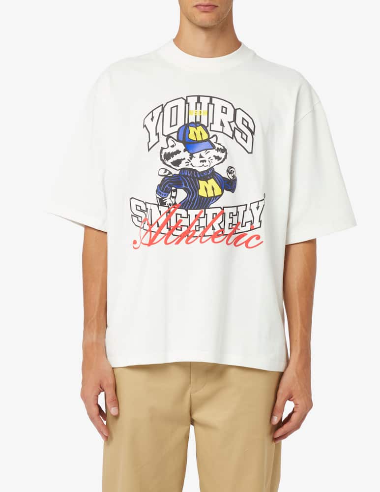 rinascente MSGM Mascotte printed t-shirt