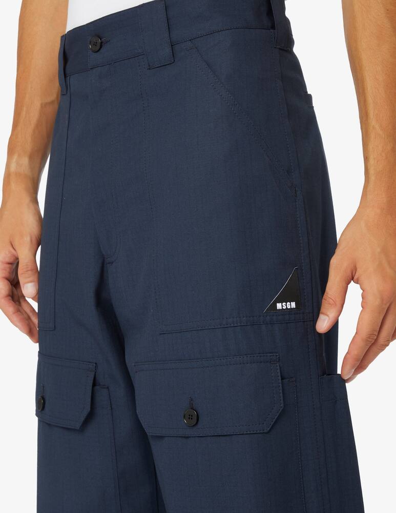 rinascente MSGM Pantaloni cargo elastico fondo