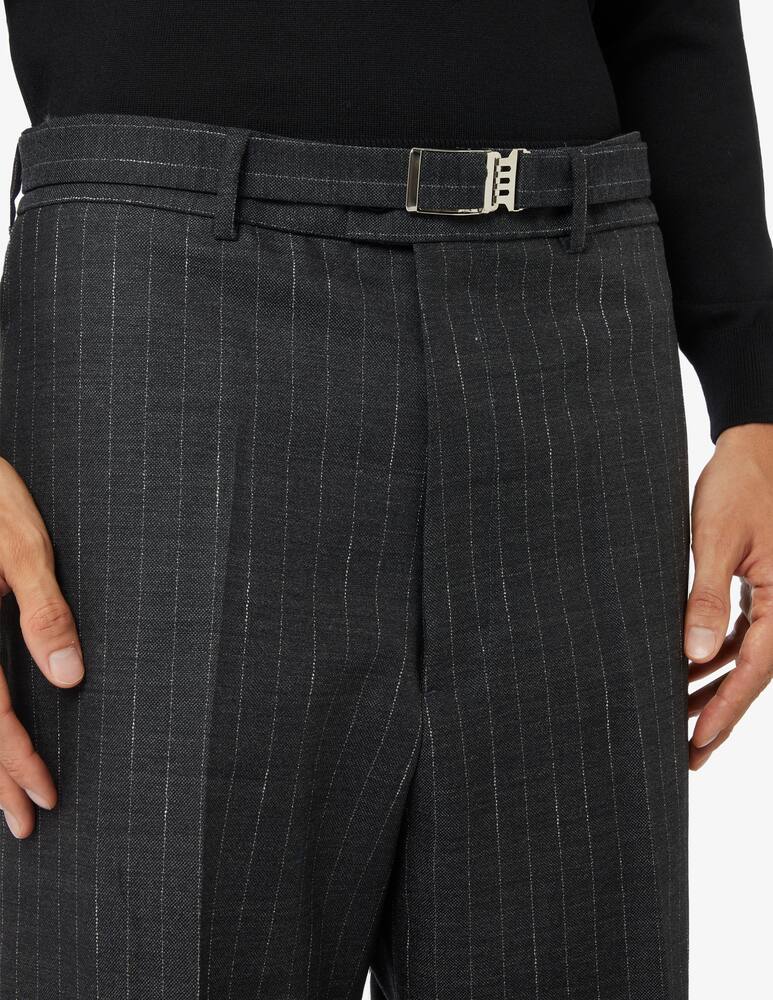 rinascente MSGM Pantaloni tailored gessatto