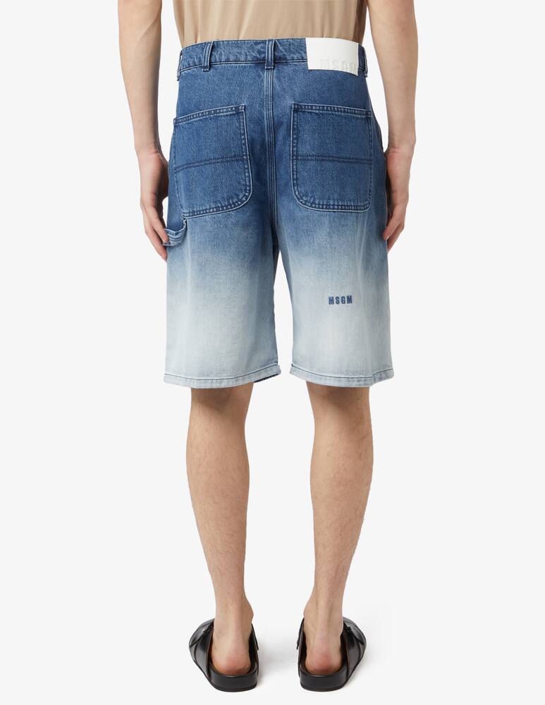 rinascente MSGM Bermuda in denim