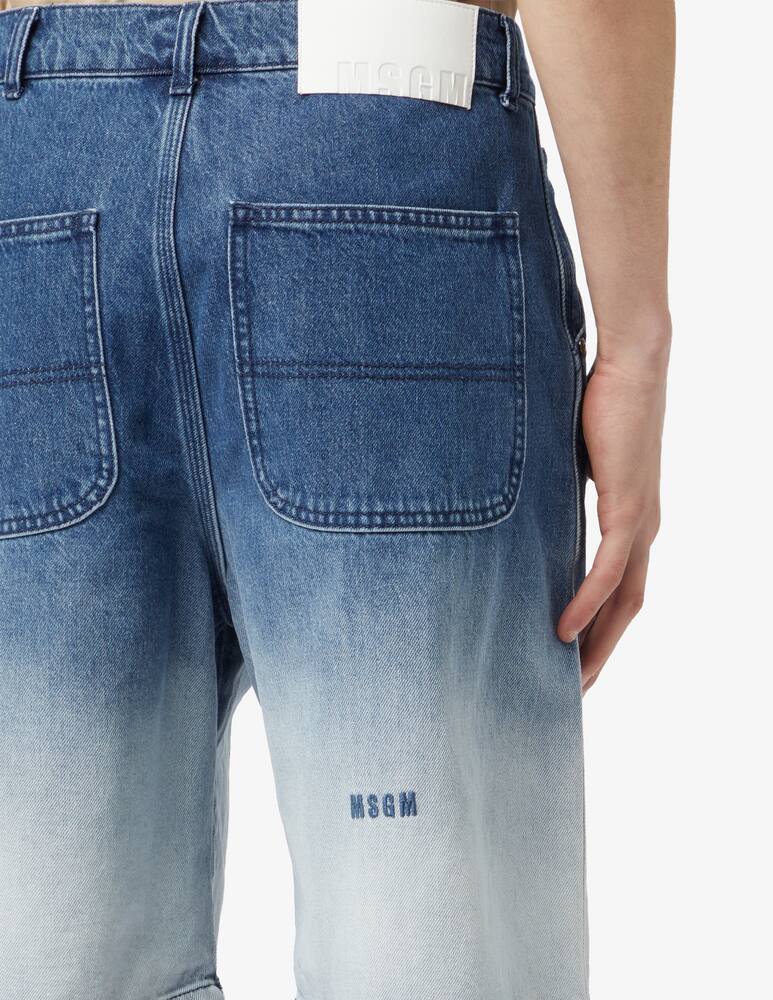 rinascente MSGM Bermuda in denim