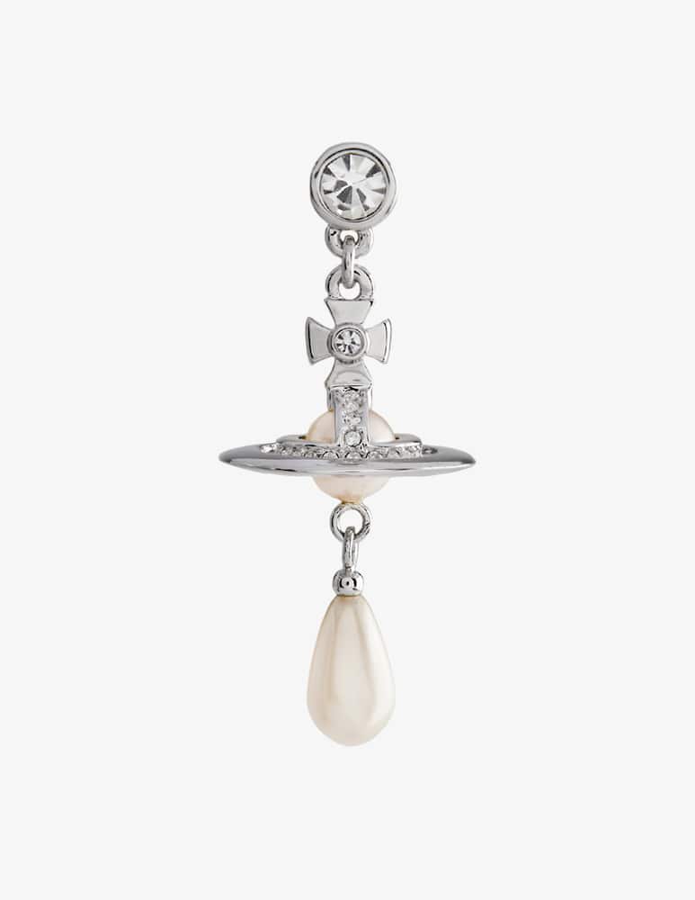 rinascente Vivienne Westwood Orecchino goccia di perla