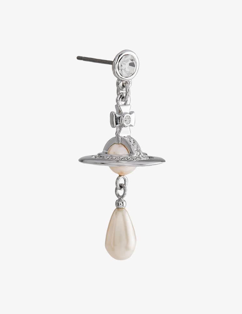 rinascente Vivienne Westwood Orecchino goccia di perla
