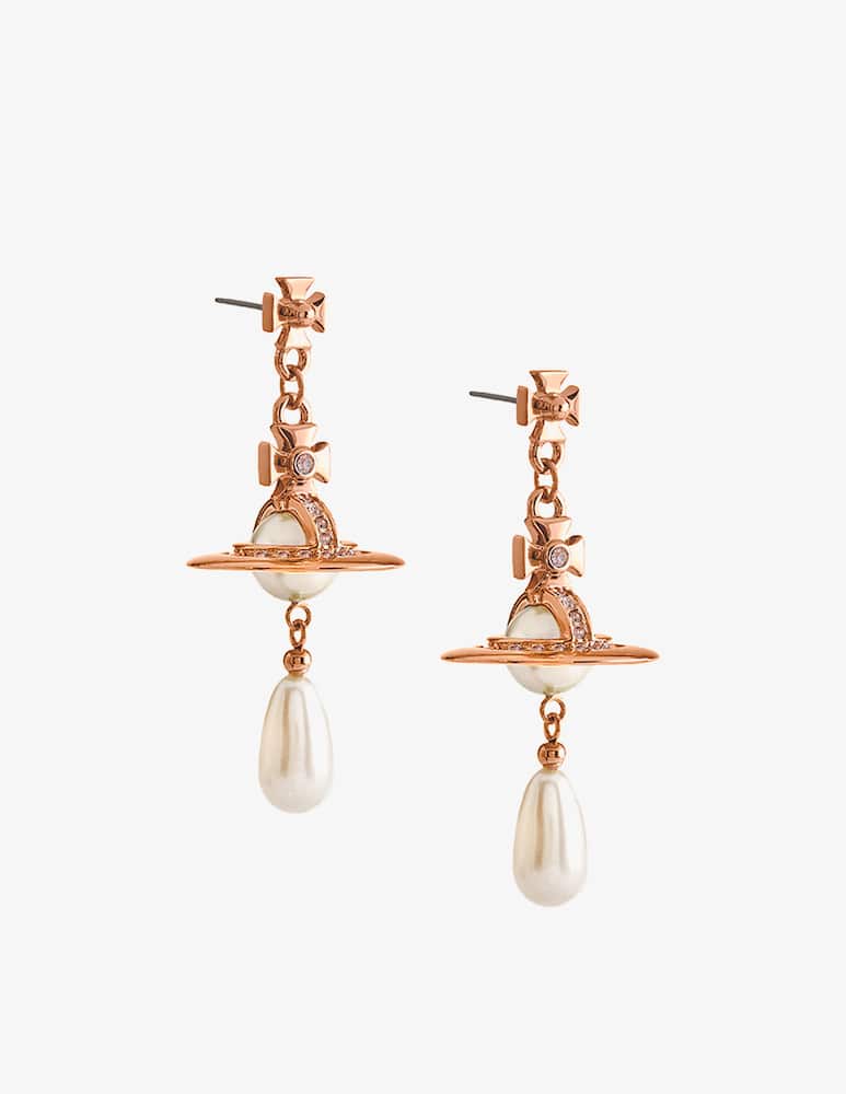 Vivienne Westwood Pearl drop earring - picture 2 Vivienne Westwood Pearl drop earring - picture 2