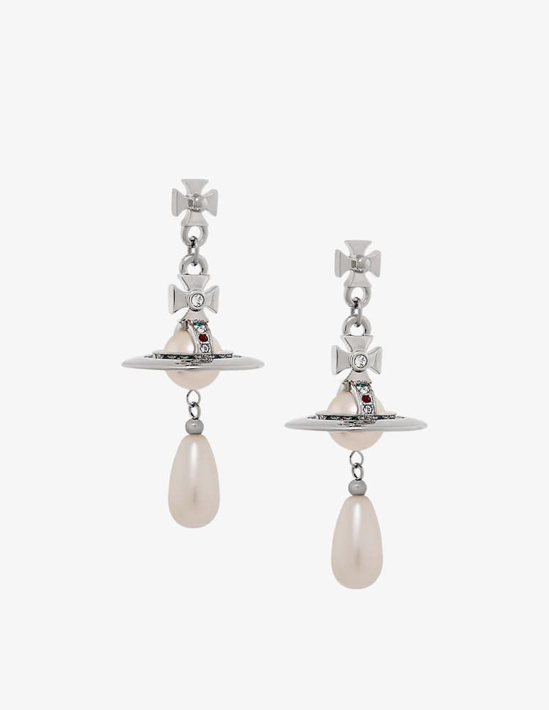 Vivienne Westwood Pearl drop earring - picture 2 Vivienne Westwood Pearl drop earring - picture 2