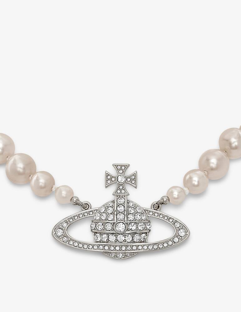 rinascente Vivienne Westwood Collana choker con una fila di perle