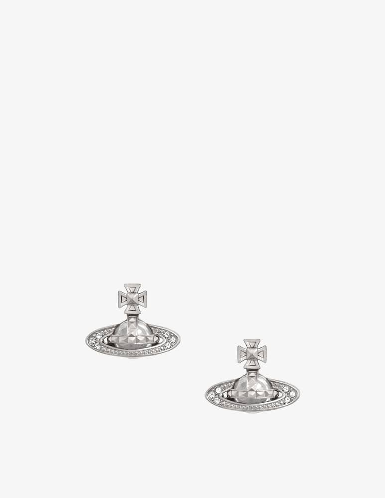 rinascente Vivienne Westwood Pina platinum earrings
