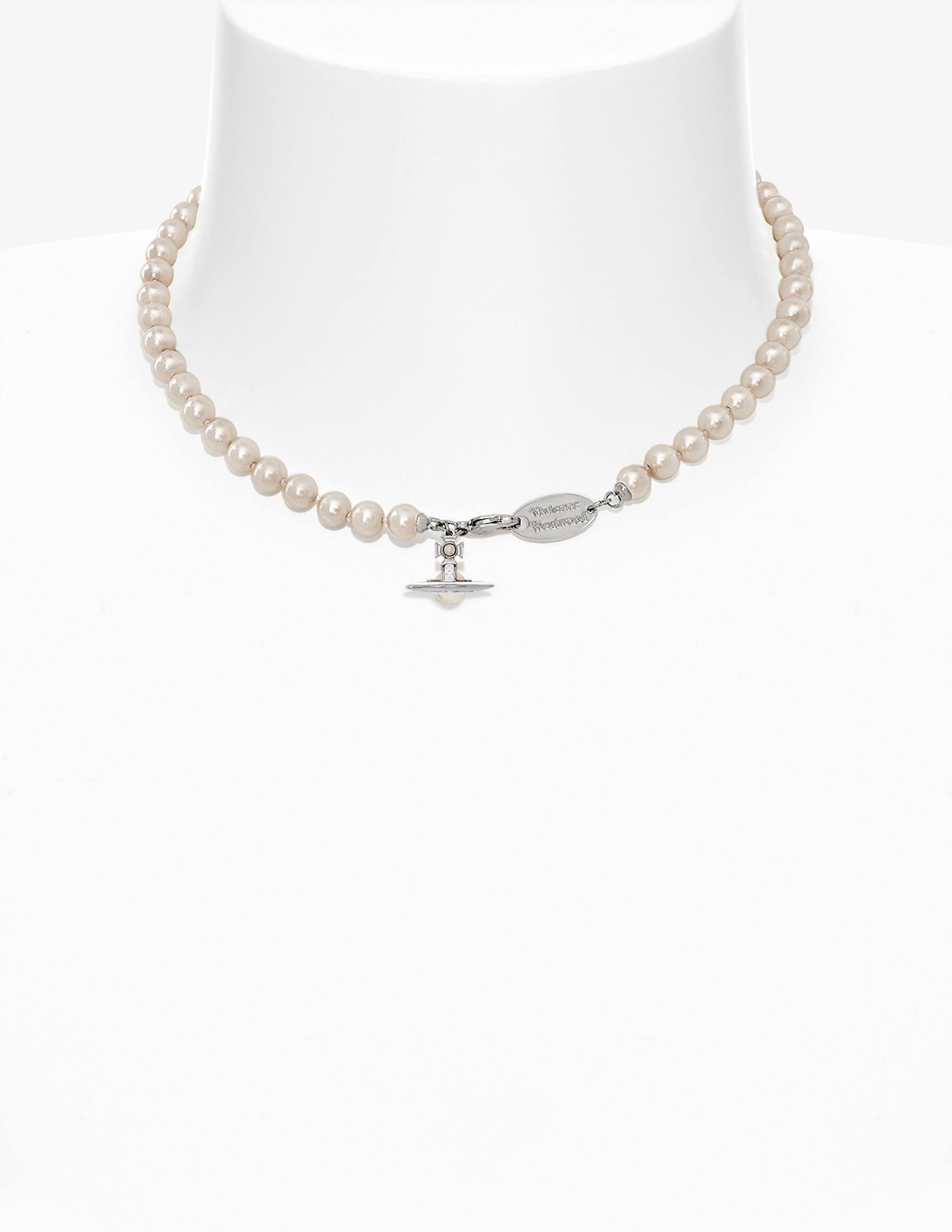 【Vivienne Westwood】Collana con perle Simonetta Vivienne Westwood Necklace Simonetta Pearl Gold in 100