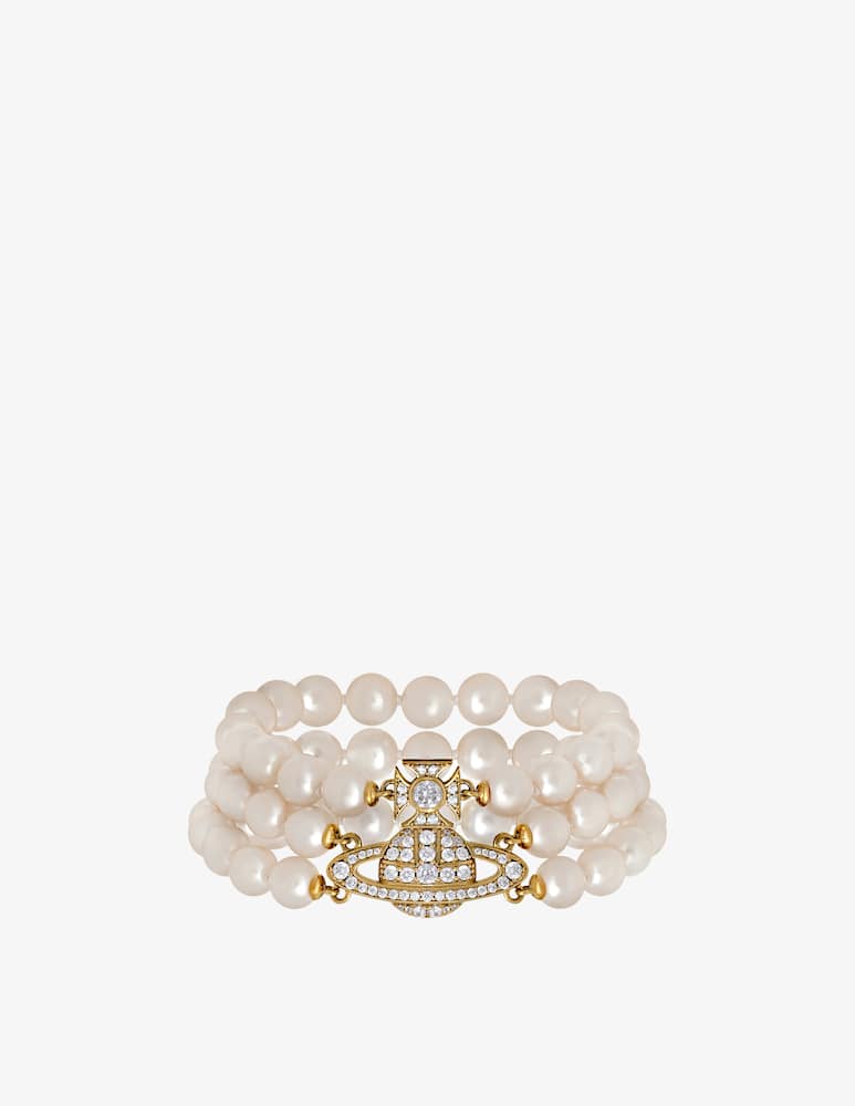 Vivienne Westwood Bracciale three Graziella - immagine 1 Vivienne Westwood Bracciale three Graziella - immagine 1