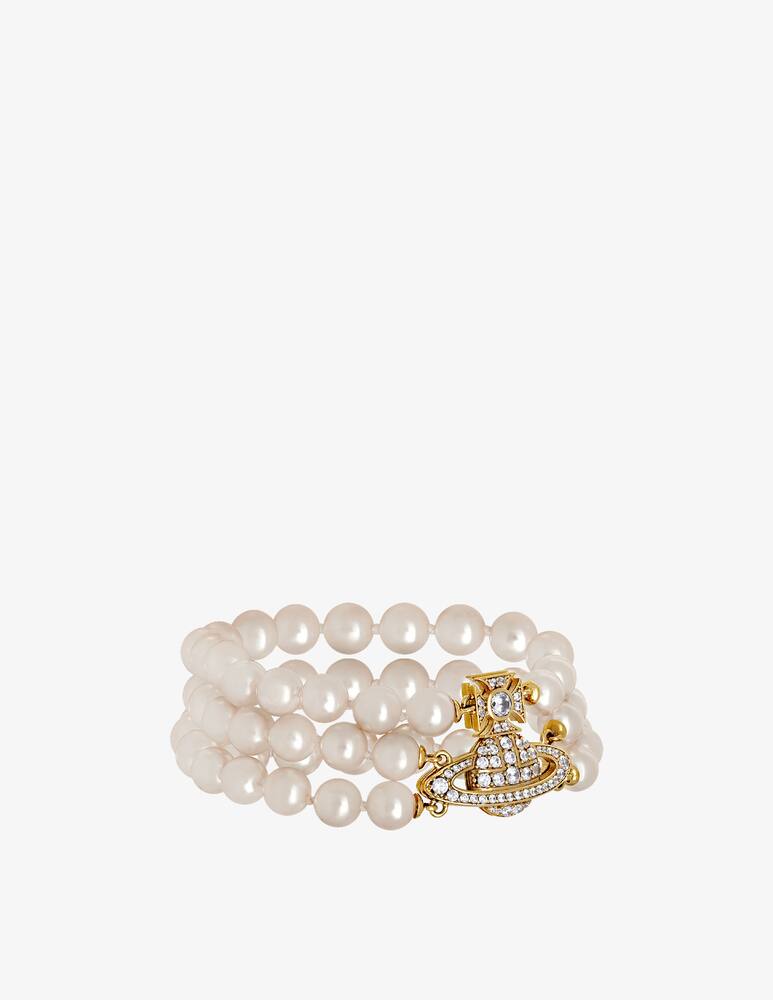 Vivienne Westwood Bracciale three Graziella - immagine 2 Vivienne Westwood Bracciale three Graziella - immagine 2