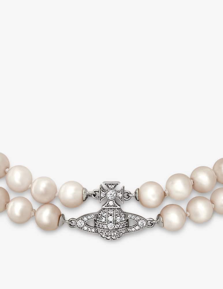 rinascente Vivienne Westwood Collana choker con perle Graziella