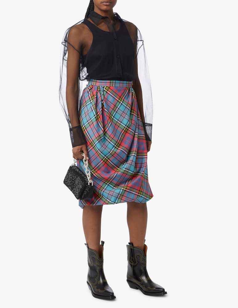 rinascente Vivienne Westwood Drunken drape skirt