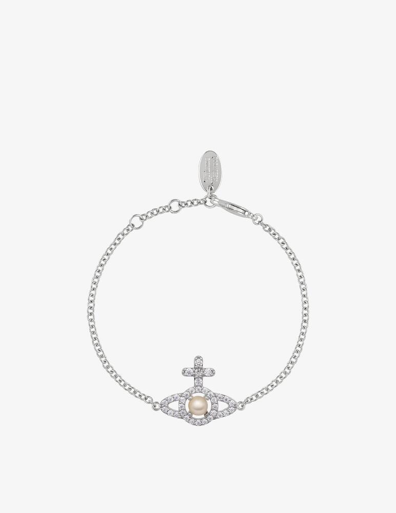 rinascente Vivienne Westwood Olympia pearl chain bracelet