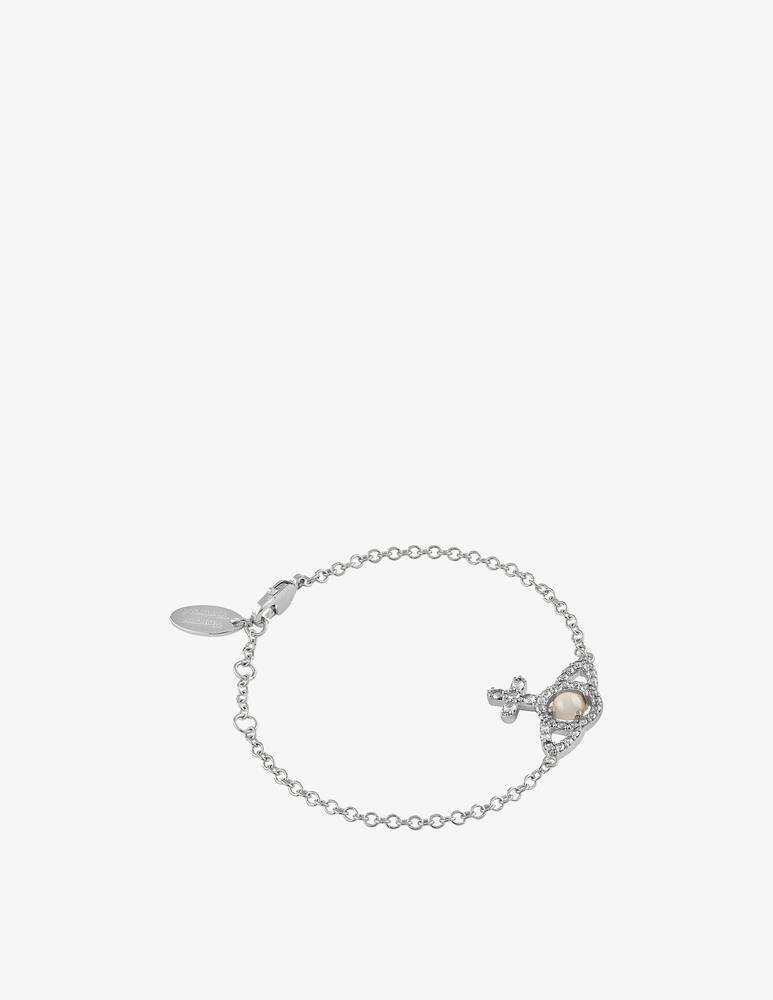 rinascente Vivienne Westwood Olympia pearl chain bracelet