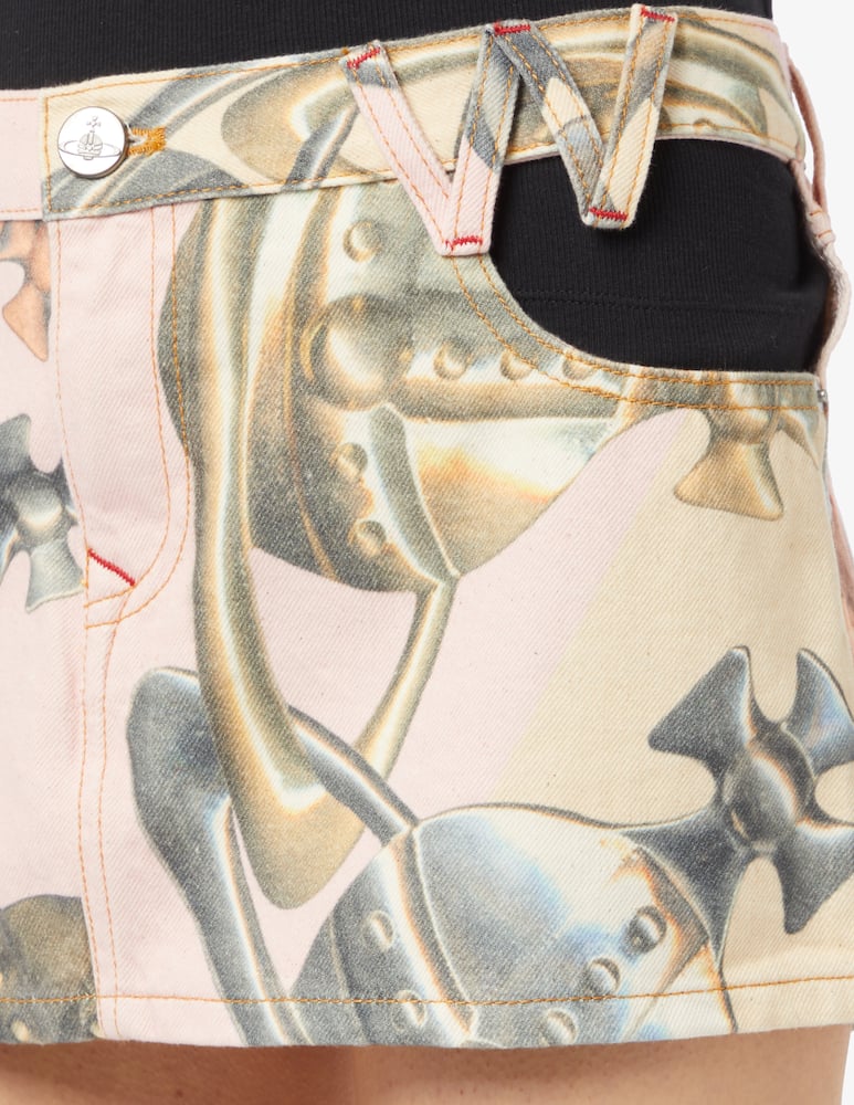 rinascente Vivienne Westwood Cut out foam skirt