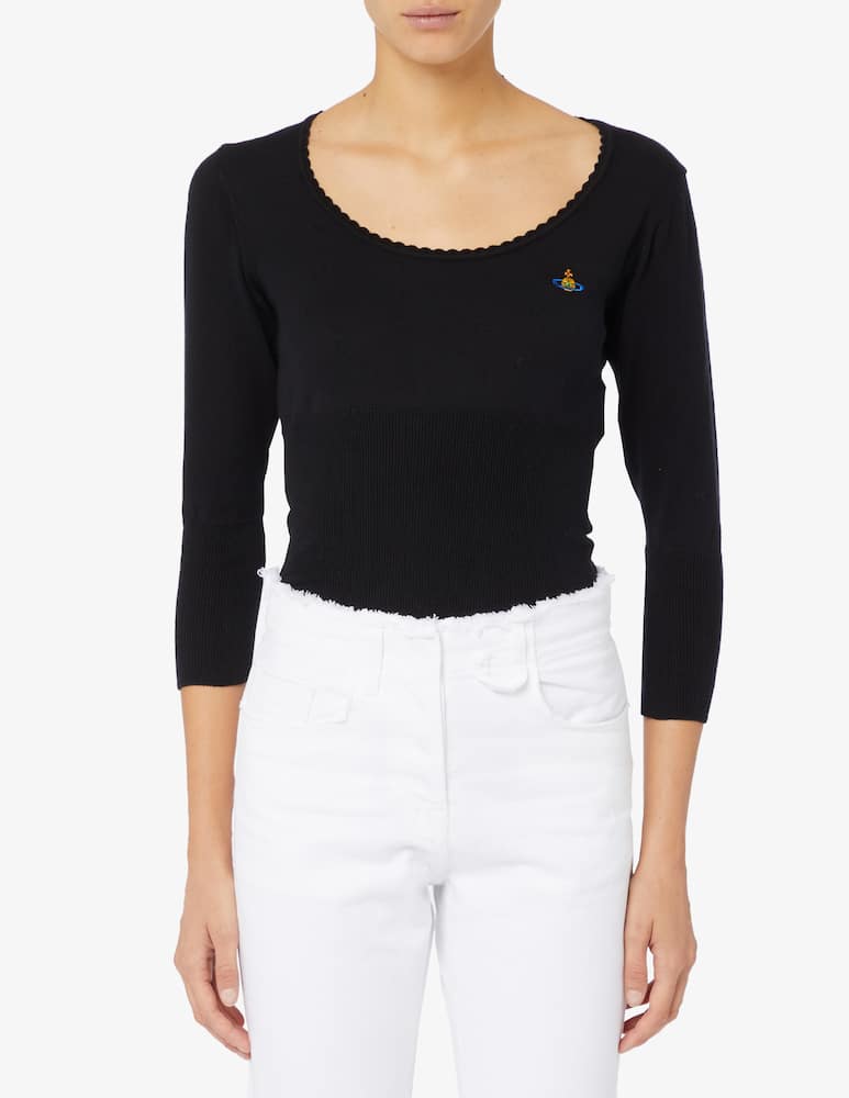 Vivienne Westwood T-shirt a maniche lunghe bebe logo - immagine 1 Vivienne Westwood T-shirt a maniche lunghe bebe logo - immagine 1