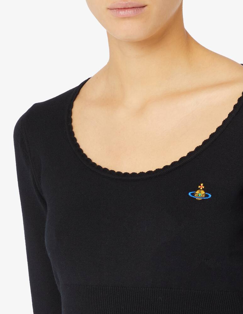 Vivienne Westwood T-shirt a maniche lunghe bebe logo - immagine 4 Vivienne Westwood T-shirt a maniche lunghe bebe logo - immagine 4