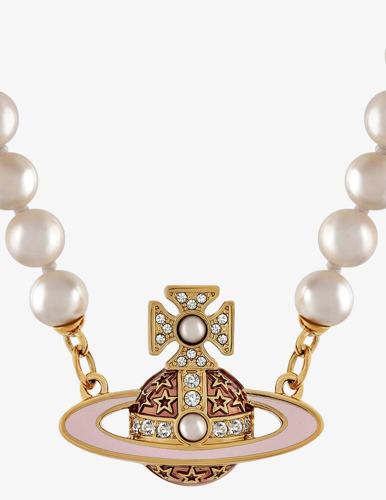 rinascente Vivienne Westwood Roxanne pearl necklace