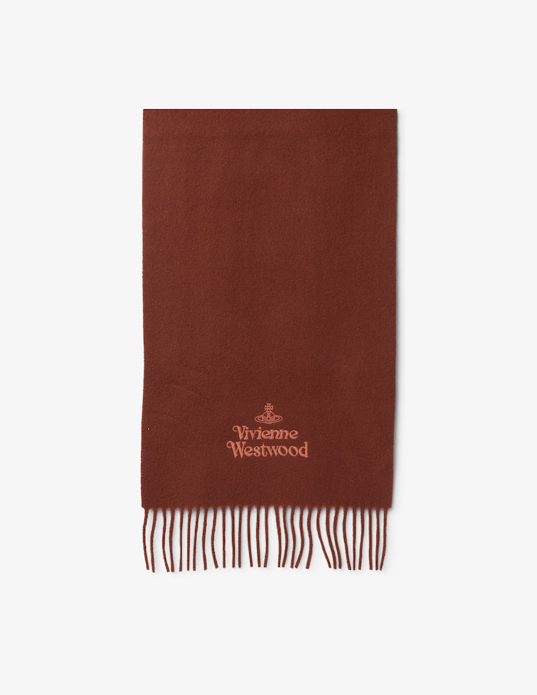 rinascente Vivienne Westwood Sciarpa ricamo 30x180