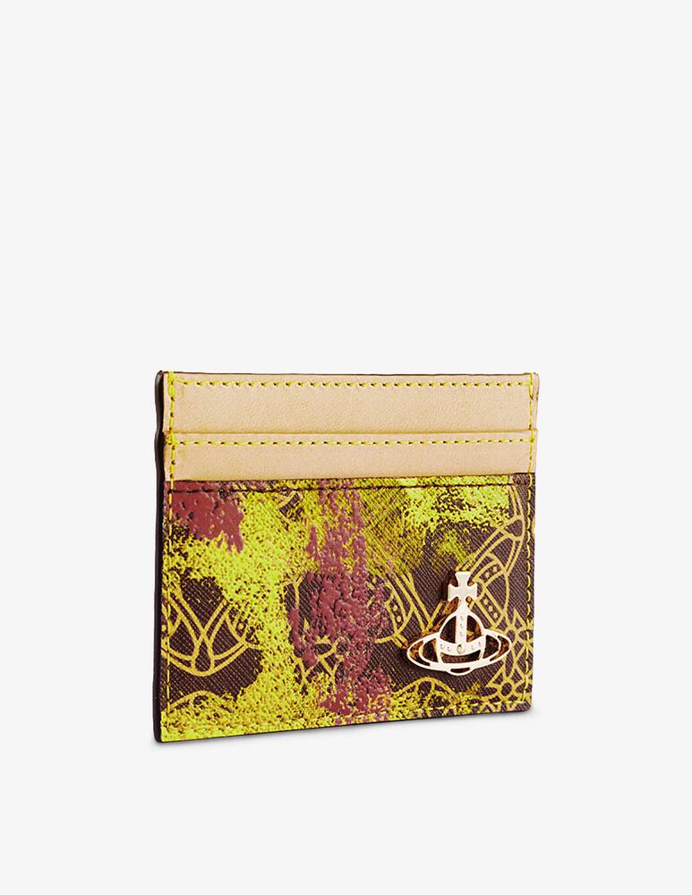 rinascente Vivienne Westwood Saffiano print card holder