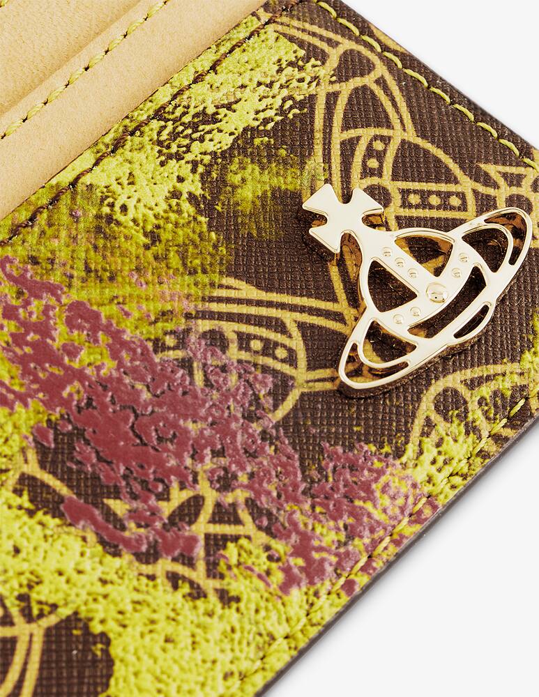 rinascente Vivienne Westwood Saffiano print card holder
