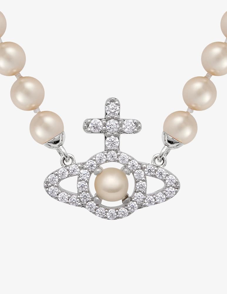 rinascente Vivienne Westwood Olympia pearl necklace