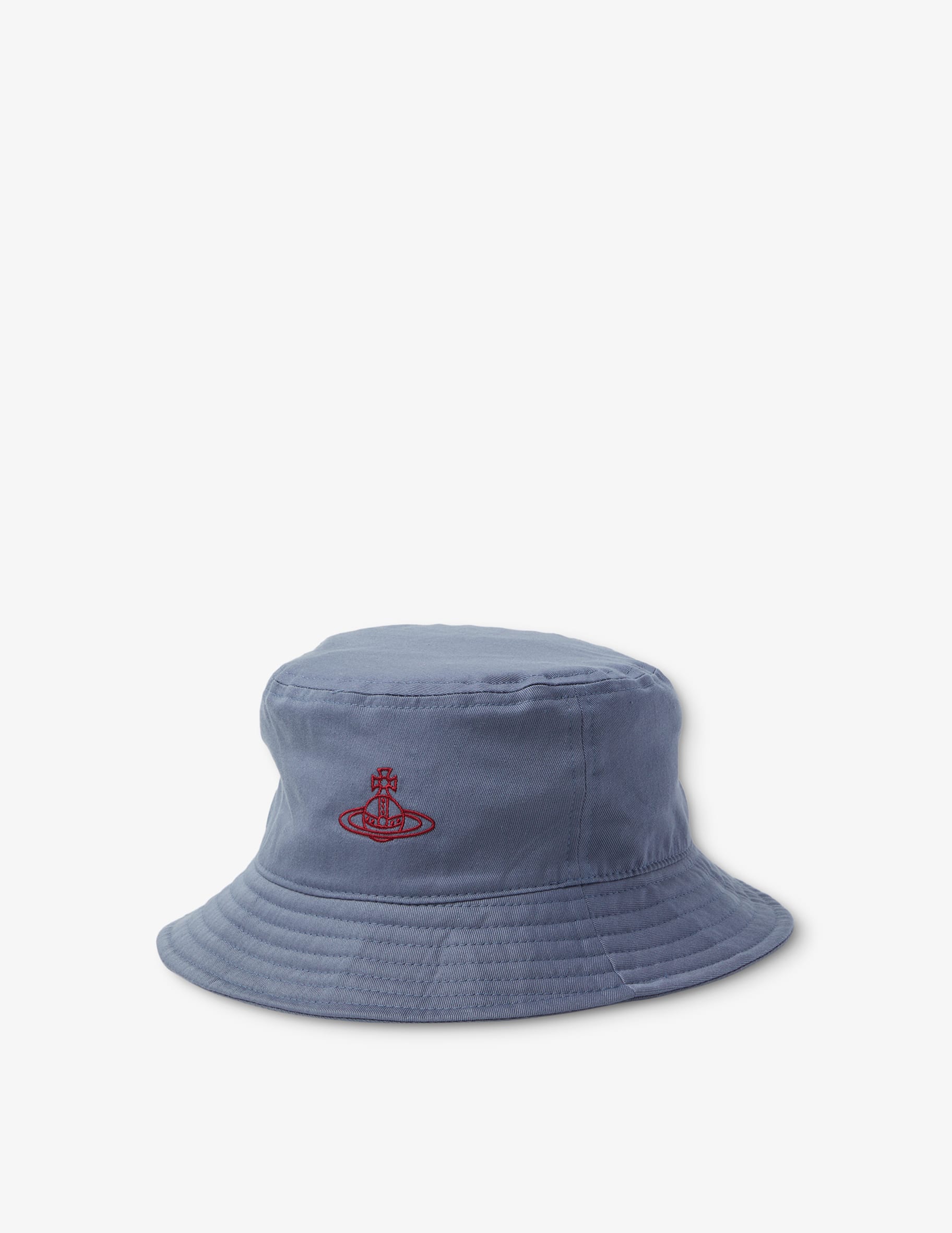 Shop Vivienne Westwood Bucket hat uni brushed cotton on