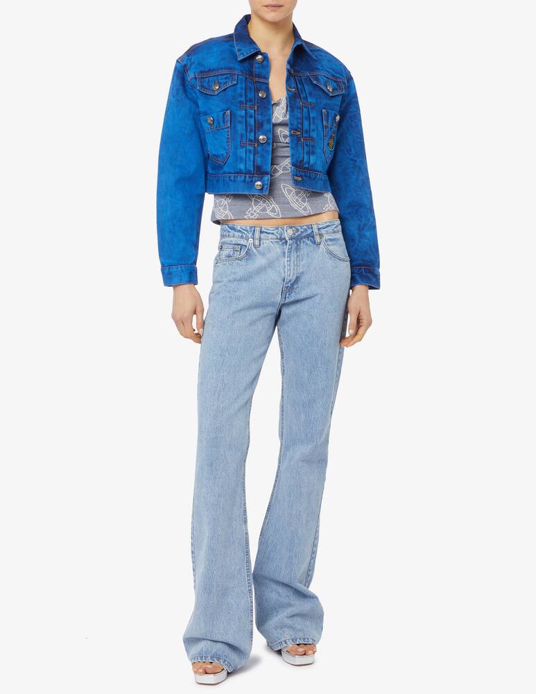 rinascente Vivienne Westwood Giacca corta in denim Marlene