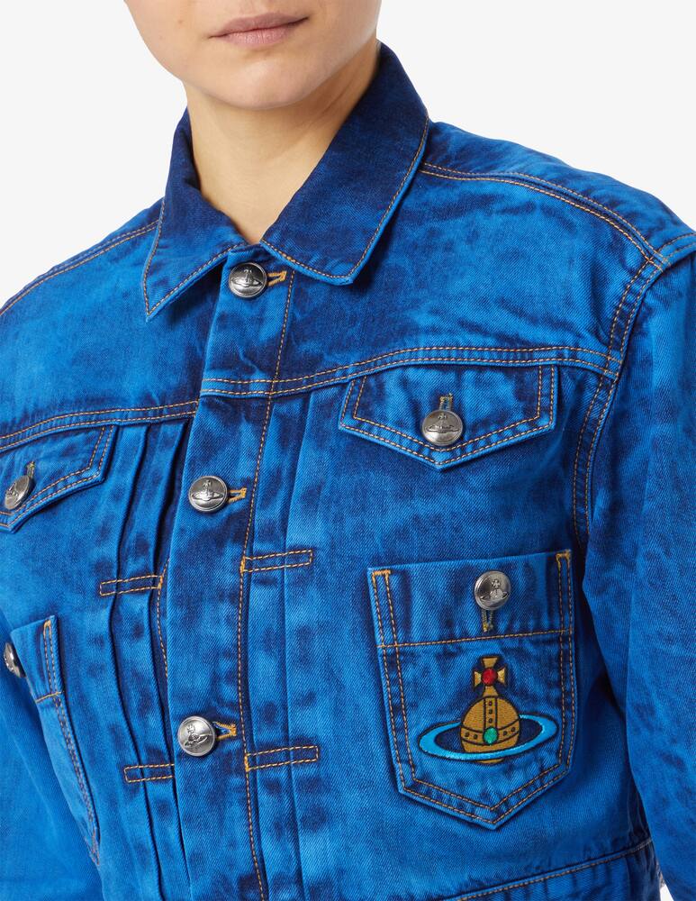 rinascente Vivienne Westwood Giacca corta in denim Marlene