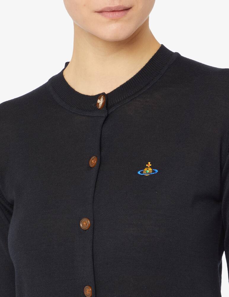 rinascente Vivienne Westwood Cardigan Bea in seta e lana