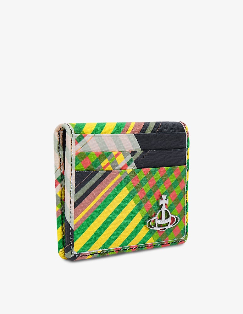 rinascente Vivienne Westwood Saff print card holder