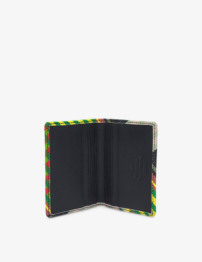 rinascente Vivienne Westwood Saff print card holder