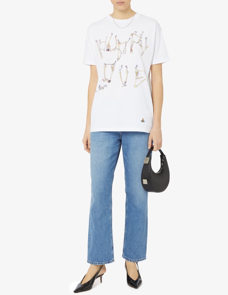 rinascente Vivienne Westwood Maglietta con catena Bone